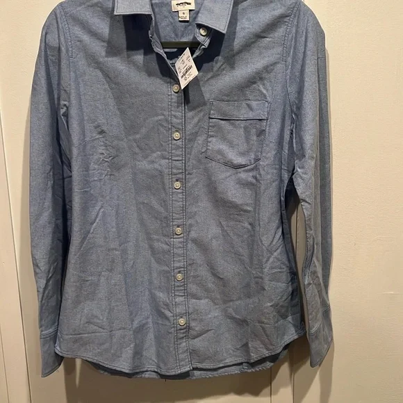NWT J Crew Factory Button-up oxford shirt in signature fit - Picture 3 of 7
